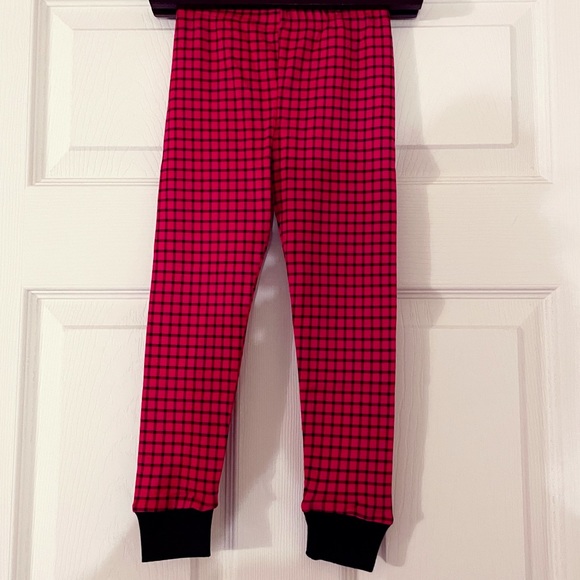 POLO Ralph Lauren Red/Black Checkered Toddler PJs - Picture 3 of 6